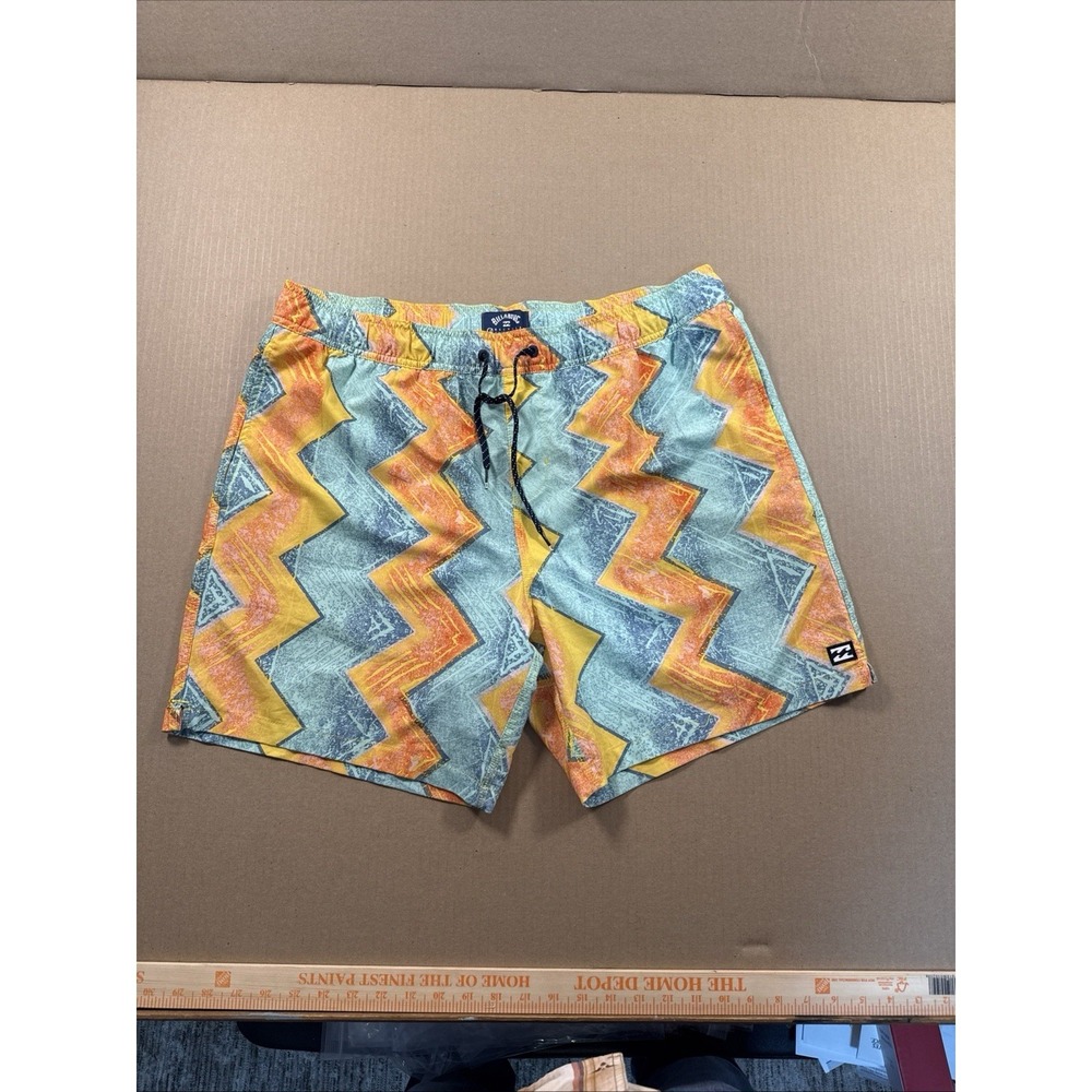 Billabong Board Shorts Mens XL Recycler Pockets Sundays Layback Swim